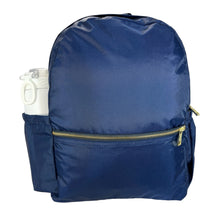 Load image into Gallery viewer, Mint Brand Personalized Seersucker Full Size Backpack (WITH POCKETS)
