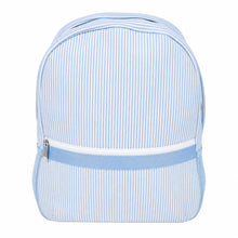 Load image into Gallery viewer, Seersucker Backpack (several colors)
