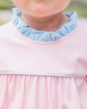 Load image into Gallery viewer, Annie Romper - Light Pink &amp; Light Blue
