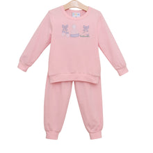 Load image into Gallery viewer, Around The Rink Jogger Set - Pink
