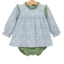 Load image into Gallery viewer, Basin Floral Hallie Diaper Set
