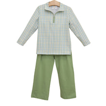 Load image into Gallery viewer, Basin Plaid Evan Pullover Pants Set
