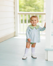 Load image into Gallery viewer, Basin Plaid Liam Diaper Set
