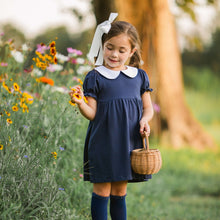 Load image into Gallery viewer, Charlotte Dress - Navy
