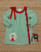 Load image into Gallery viewer, Christmas Cottage Ruffle Dress
