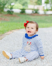 Load image into Gallery viewer, Doodle Days Ruffle Romper
