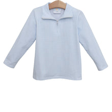 Load image into Gallery viewer, Evan Pullover - Light Blue Windowpane
