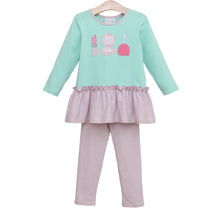 Load image into Gallery viewer, Glam Trio Ruffle Pants Set
