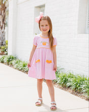 Load image into Gallery viewer, Harvest Trio Ruffle Pocket Dress
