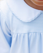 Load image into Gallery viewer, Lottie Dress - Light Blue Stripe
