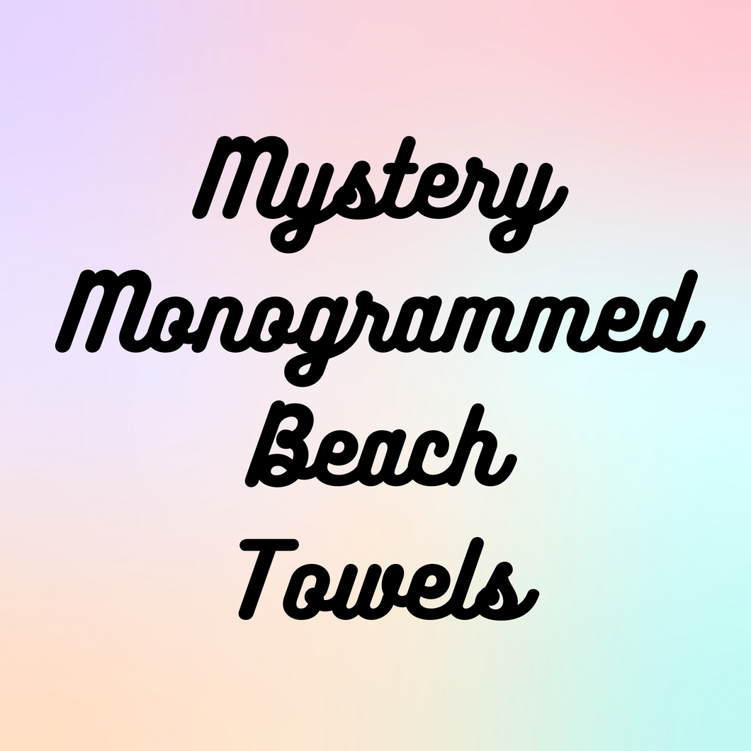 Mystery Beach Towels