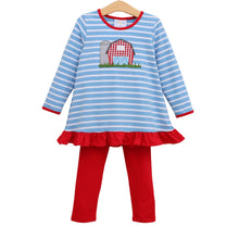 Load image into Gallery viewer, On The Farm Ruffle Pants Set
