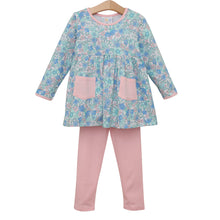 Load image into Gallery viewer, Painted Petals Caroline Pants Set
