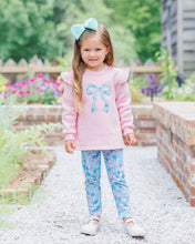 Load image into Gallery viewer, Painted Petals Ruffle Sweatshirt Set
