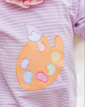 Load image into Gallery viewer, Pretty Painter Ruffle Romper
