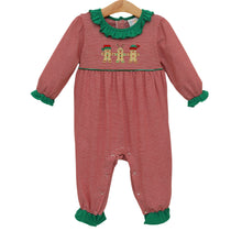 Load image into Gallery viewer, Santa's Sweet Helpers Ruffle Romper

