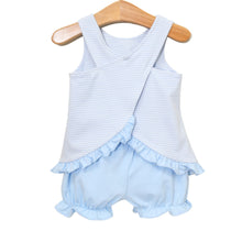 Load image into Gallery viewer, Jellybean Striped Swing Back Bloomer Set - Multiple Colors
