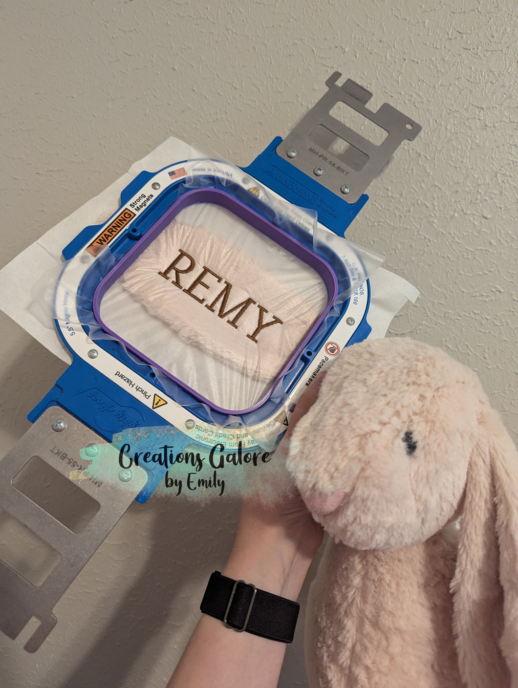Mighty Hoops Topper Holder ** multiple hoop sizes available**
