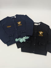 Load image into Gallery viewer, St. Jude's Embroidered Toddler Girls Cardigan
