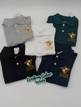 Load image into Gallery viewer, St. Jude's Embroidered Unisex Short Sleeve Soft Pique Polos
