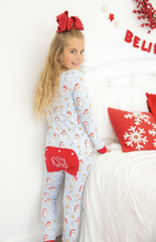 Load image into Gallery viewer, LTC Kids 1 piece Pajama Faux Bumflap Bodysuit *Prints*
