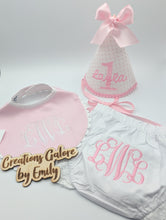 Load image into Gallery viewer, Paty Eyelet Trim Diaper Cover
