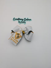 Load image into Gallery viewer, St. Jude School Bows - Solid Color with Embroidered Logo

