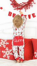 Load image into Gallery viewer, LTC Kids 1 piece Pajama Faux Bumflap Bodysuit *Prints*
