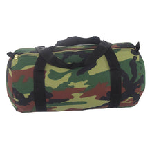 Load image into Gallery viewer, Mint Brand Personalized Seersucker Medium Size Duffel Bag (18&quot;x9.5&quot;)
