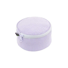 Load image into Gallery viewer, Mint Brand Personalized Seersucker Button Bag *2 sizes*
