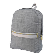 Load image into Gallery viewer, Mint Brand Personalized Seersucker Full Size Backpack
