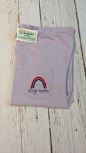 Load image into Gallery viewer, Rainbow Dog Mom Comfort Colors Brand Short Sleeve Pocket T-Shirt
