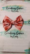 Load image into Gallery viewer, Watercolor Crawfish Print Headwraps &amp; Bows
