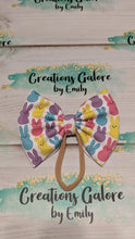 Load image into Gallery viewer, Easter Bunnies Print Headwraps &amp; Bows
