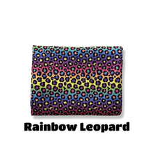 Load image into Gallery viewer, Rainbow Leopard Cheetah Print Headwraps &amp; Bows
